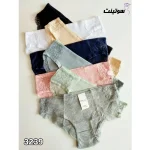 شورت گیپور طرح دار فاین تو 3239