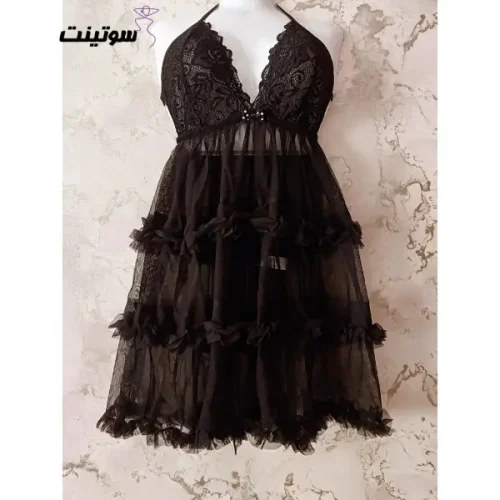لباس خواب توری زنانه کد 2054