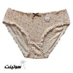 شورت نخی زنانه طرح گل 20000