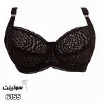 ست گیپور مشکی لباس زیر 6155