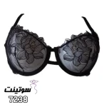 ست لباس زیر توری گلدار میسا 7238