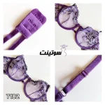 ست لباس زیر زنانه توری فانتزی کد 7182 -سوتینت
