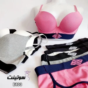 ست لباس زیر زنانه کبریتی کد 133سوتینت
