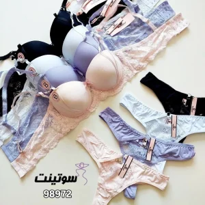 ست لباس زیر زنانه اسفنجی98972