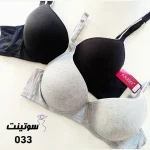 سوتین اسفنجی اسپرت نخی اناتف 033 - سایت لباس زیر سوتینت