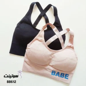 نیم تنه ورزشی اسفنجی سفت کد 88612 سوتینت
