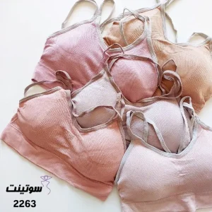 نیم تنه ورزشی زنانه کبریتی 2263 - سایت لباتس زیر سوتینت