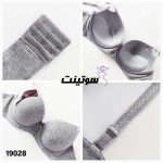 سوتین نیمجک اسفنجی نخی کبریتی کد 19028 | سوتینت
