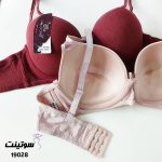 سوتین نیمجک پددار با پارچه نخی کبریتی 19028 | سوتینت
