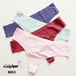 شورت لیزری بکلس دار زنانه کد 8853- سوتینت