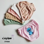 شورت نخی طرح دار استیچ بچه گانه 371999- سوتینت