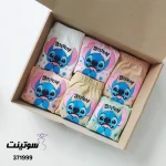 شورت نخی طرح دار استیچ بچه گانه 371999- سوتینت