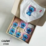 شورت نخی طرح دار استیچ بچه گانه 371999- سوتینت
