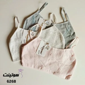 نیم تنه نخی کبریتی دخترانه 6268- سوتینت