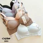 سوتین مدل نیم تنه کاپ دار مشبک قلبی 3993- سوتینت