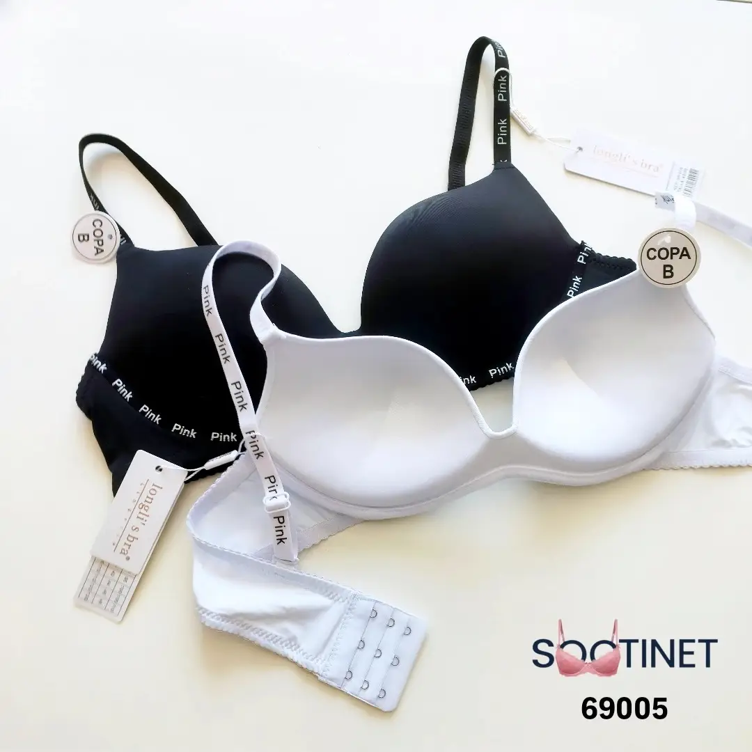 سوتین اسفنجی زنانه بدون فنر 69005- سوتینت