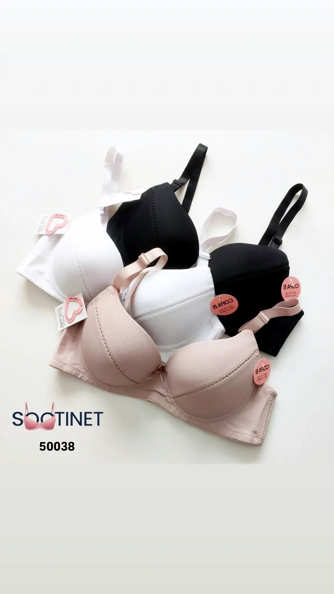 سوتین اسفنجی زنانه 50038- سوتینت