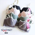 سوتین دخترانه نیم جک کد B02 برند Anatef | سوتینت