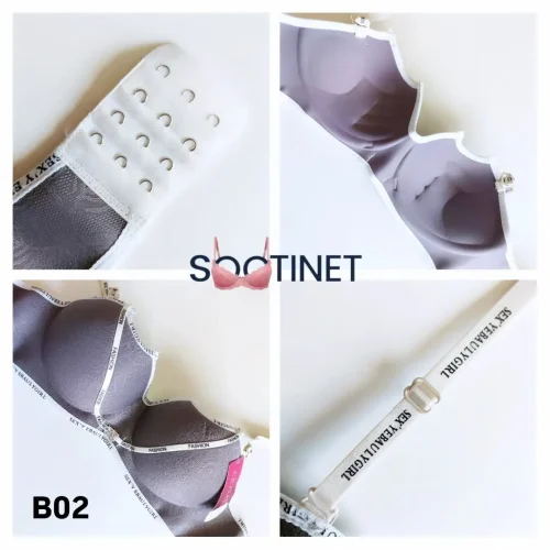 سوتین دخترانه نیم جک کد B02 برند Anatef | سوتینت