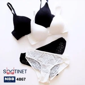 ست اسفنجی نیم جک NBB کد 4867 | سوتینت