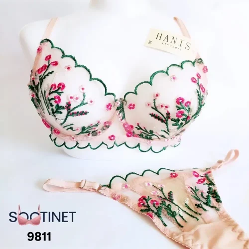 ست شورت و سوتین فانتزی هانیس 9811 - سوتینت